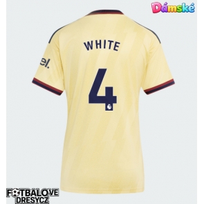 Arsenal Ben White #4 Dámské Alternativní Dres 2026-27 Krátký Rukáv Arsenal Ben White #4 Dámské Alternativní Dres 2026-27 Krátký Rukáv